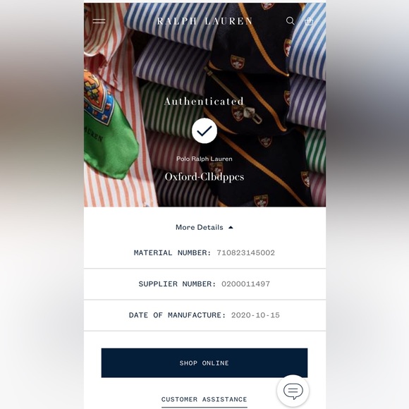 Ralph Lauren Classic Fit button down checkered shirt. - Picture 6 of 6